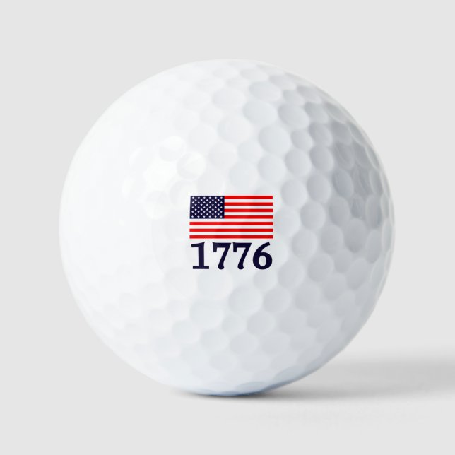PELOTAS DE GOLF EE. UU. 1776 (Anverso)