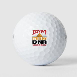 Pelotas De Golf Egipto está en mi ADN raíces de herencia egipcia