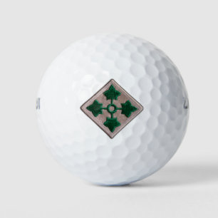 Pelotas De Golf ejército 4.ª división de infantería nam parche de