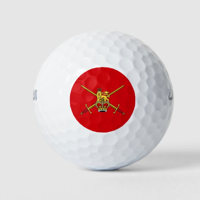 Pelotas De Golf Ejército Británico (Ejército británico) (Anverso)