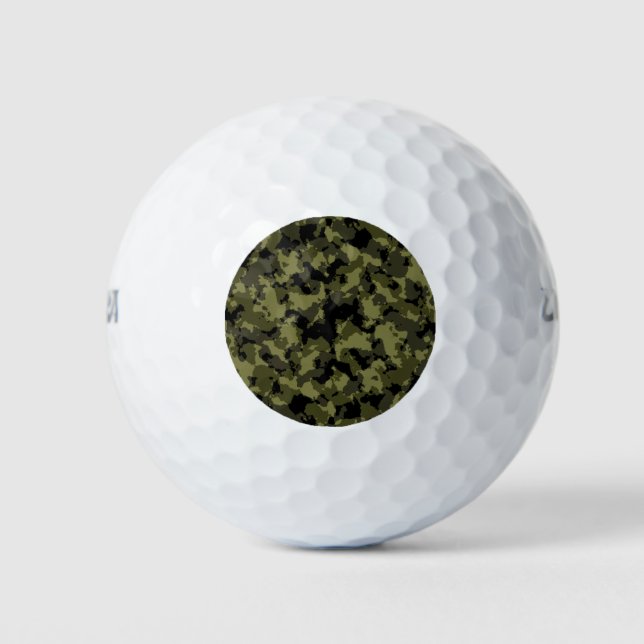 Pelotas De Golf Ejército de camuflaje (Anverso)