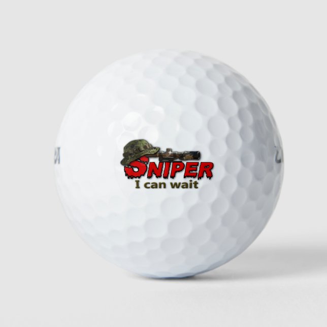 Pelotas De Golf Ejército LRRPS LRRP Recon Snipers ranpers militare (Anverso)