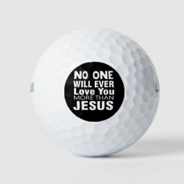 Pelotas De Golf El amor de Jesús