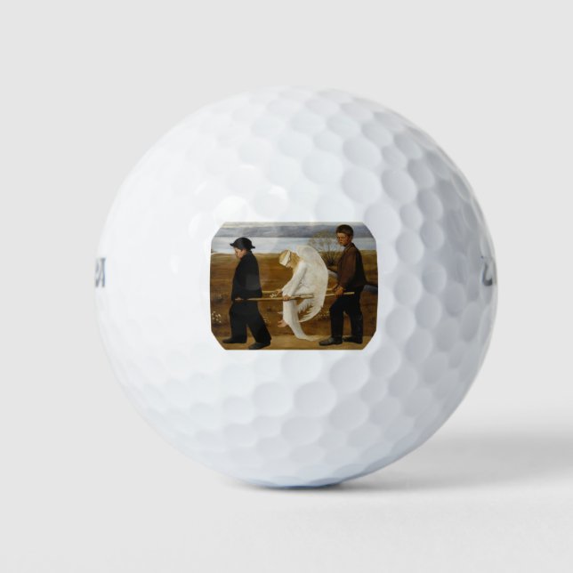 Pelotas De Golf El ángel herido (Anverso)