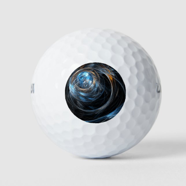 Pelotas De Golf El arte abstracto mundial (Anverso)