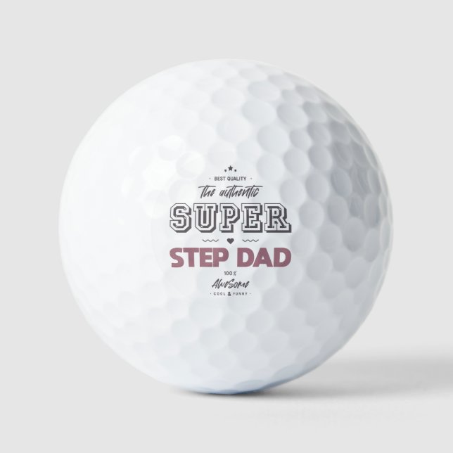 Pelotas De Golf El auténtico papá de paso (Anverso)