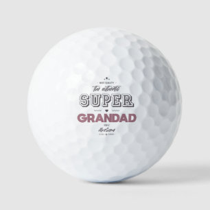 Pelotas De Golf El auténtico súper abuelo