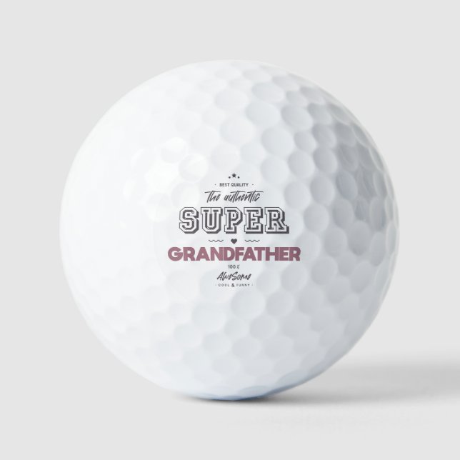 Pelotas De Golf el auténtico superabuelo (Anverso)