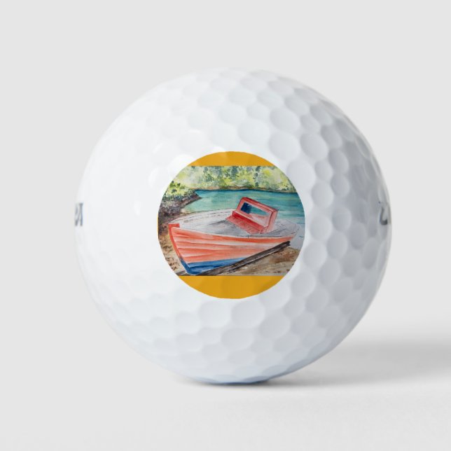 Pelotas De Golf El barco (Anverso)