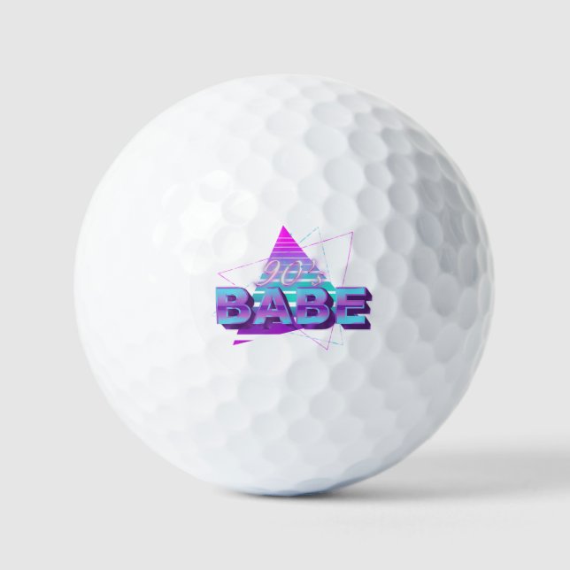 Pelotas De Golf El bebé de Retro 90 (Anverso)