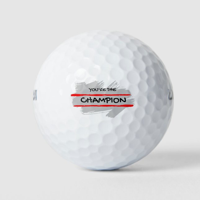Pelotas De Golf El campeón (Anverso)
