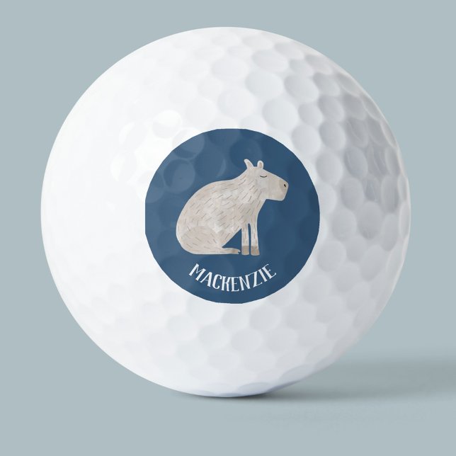 Pelotas De Golf El capibara personalizado (Subido por el creador)