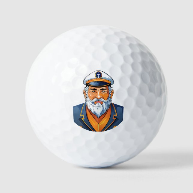 Pelotas De Golf El capitán del barco (Anverso)