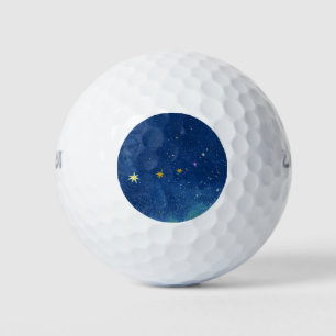 Pelotas De Golf El cielo estrellado