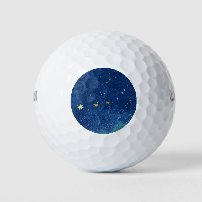 Pelotas De Golf El cielo estrellado (Anverso)