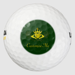 Pelotas De Golf El Claddagh (Oro)