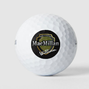 Pelotas De Golf El clan escocés MacMillan personaliza tu nombre