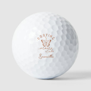 Pelotas De Golf El club de las mamás rezando: el diseño de la viej