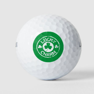 Pelotas De Golf El Día de San Patricio, el encanto afortunado