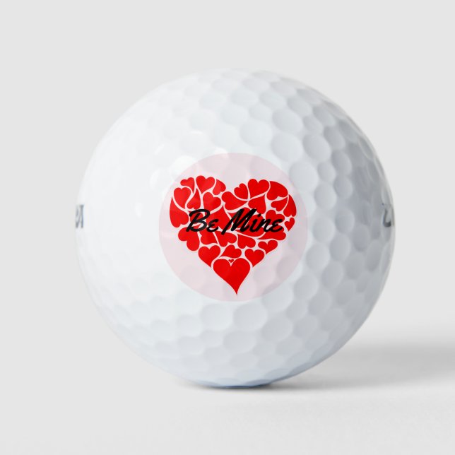Pelotas De Golf El día de San Valentín Regalo Bolsas De Golf Para  (Anverso)