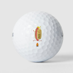 Pelotas De Golf El diablo de los perros calientes