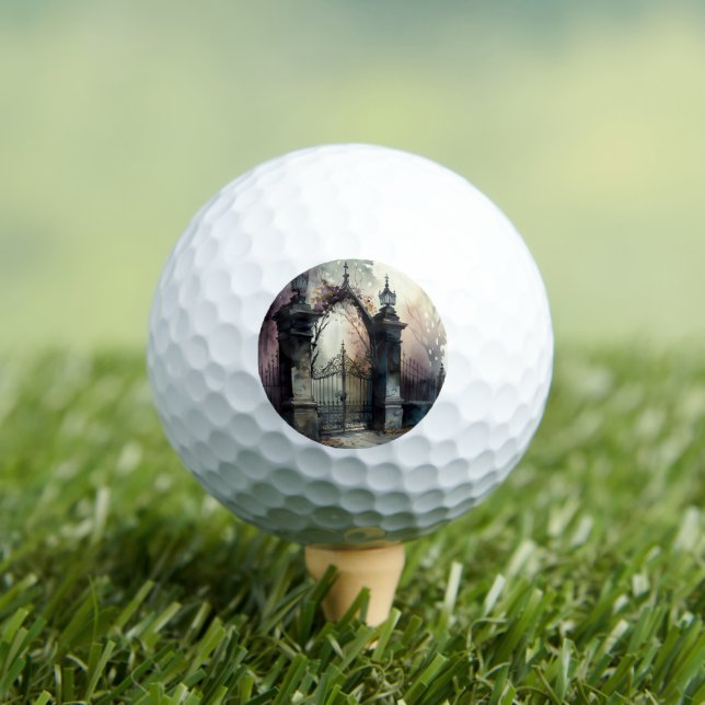 Pelotas De Golf El diseño de la serie de portones del cementerio g (Camiseta in situ)