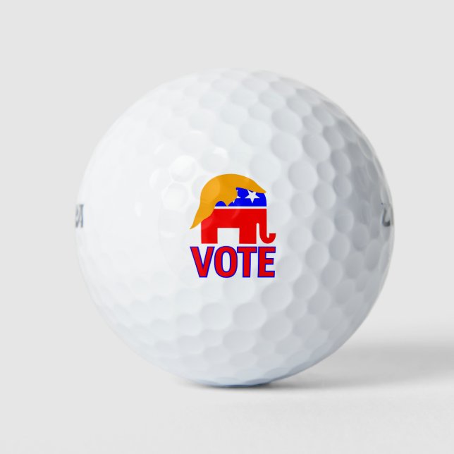 Pelotas De Golf el elefante republicano triunfa sobre el 2020 (Anverso)