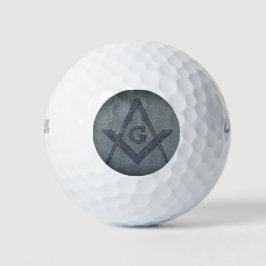 Pelotas De Golf El emblema masónico