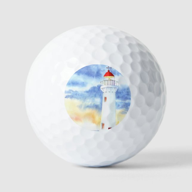 Pelotas De Golf El Faro Náutico (Anverso)