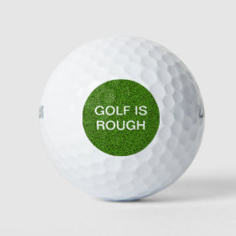 Pelotas De Golf El Golf Gracioso Es Rough