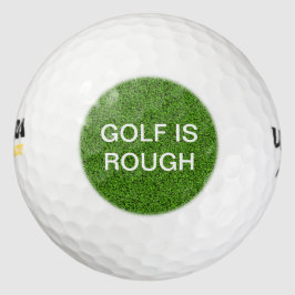 Pelotas De Golf El Golf Gracioso Es Rough