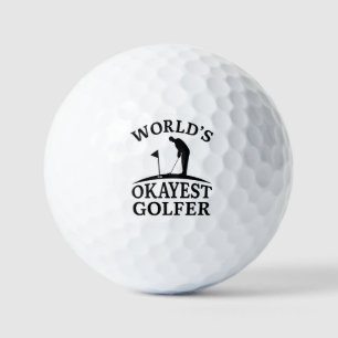 Pelotas De Golf El Golfer más Okayer del mundo