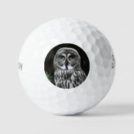Pelotas De Golf El gran búho gris ssf gbcnm