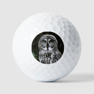 Pelotas De Golf El gran búho gris va gbcnm