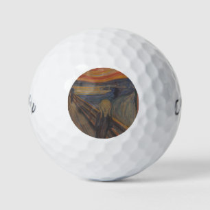Pelotas De Golf El grito de la naturaleza de Edvard Munch 1893