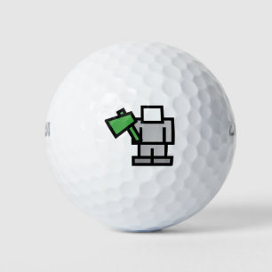 Pelotas De Golf El hacha de batalla en verde