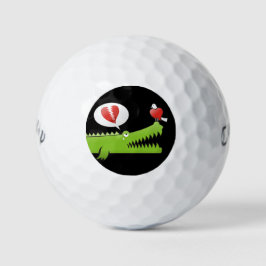 Pelotas De Golf El lagarto en el amor
