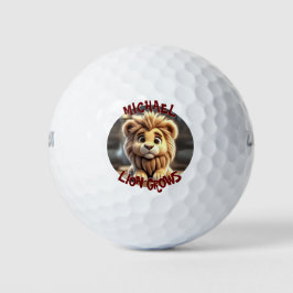 Pelotas De Golf El león crece