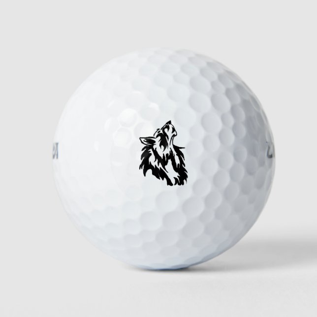 Pelotas De Golf El lobo (Anverso)