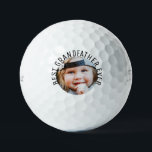 Pelotas De Golf El mejor abuelo de todos los tiempos foto Titular<br><div class="desc">Mejor Abuelo. Foto de nieto o nieto.</div>