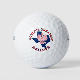 Pelotas De Golf El mejor Dziadek del mundo