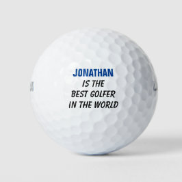 Pelotas De Golf El mejor golfista del mundo divertido