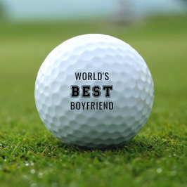 Pelotas De Golf El mejor novio del mundo