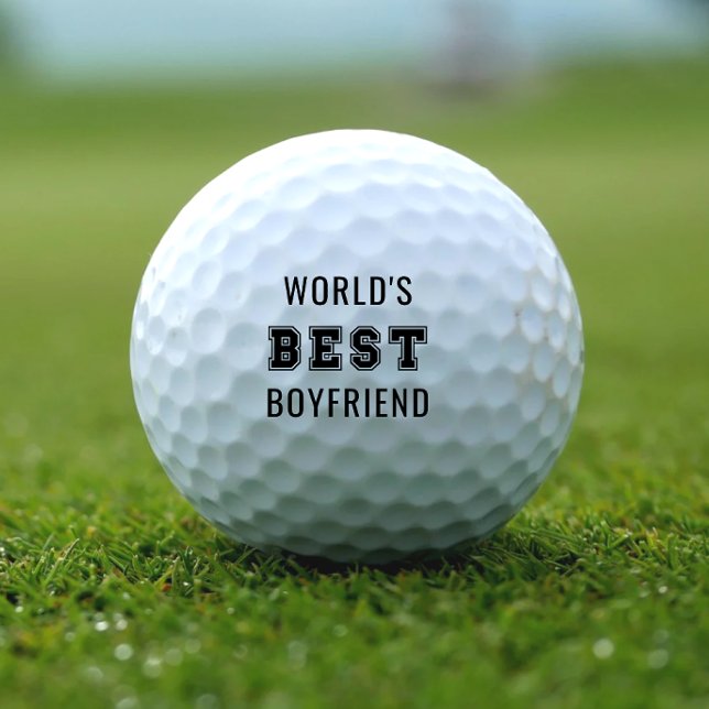 Pelotas De Golf El mejor novio del mundo (Subido por el creador)