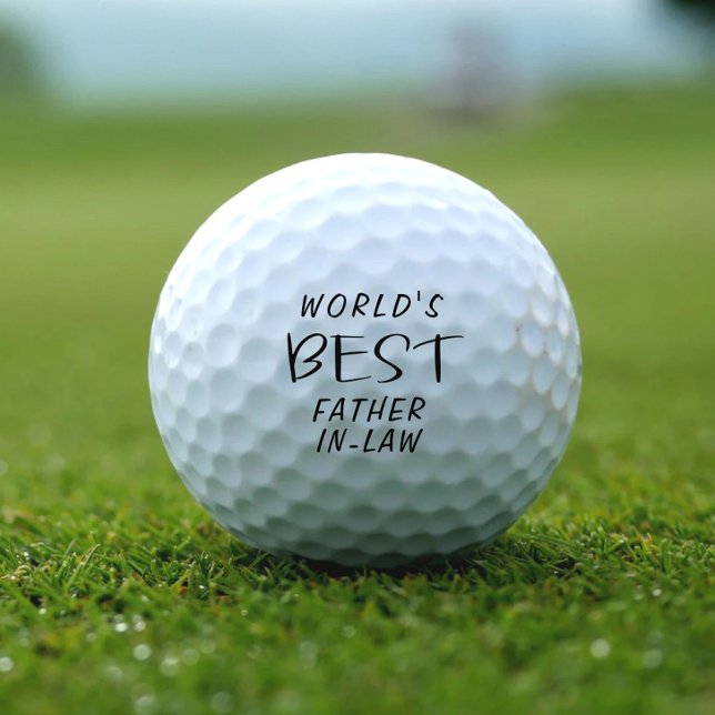 Pelotas De Golf El mejor padre de la ley del mundo (Subido por el creador)