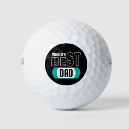 Pelotas De Golf El Mejor Papá del Mundo