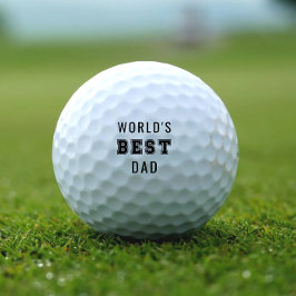Pelotas De Golf El mejor papá del mundo