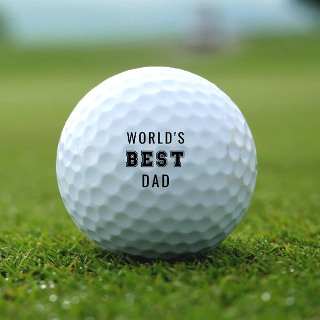 Pelotas De Golf El mejor papá del mundo (Subido por el creador)