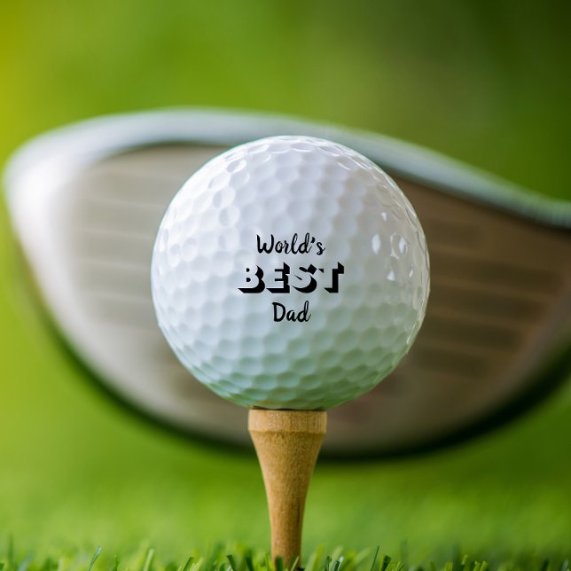 Pelotas De Golf El mejor papá del mundo (Subido por el creador)