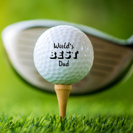Pelotas De Golf El mejor papá del mundo
